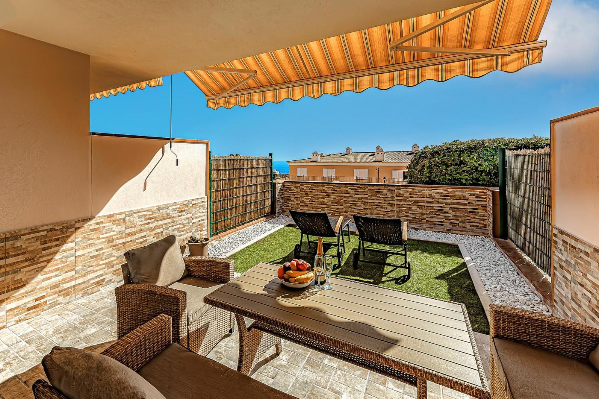 Spacious Ocean View Family Townhouse Puerto de Santiago  Exteriér fotografie
